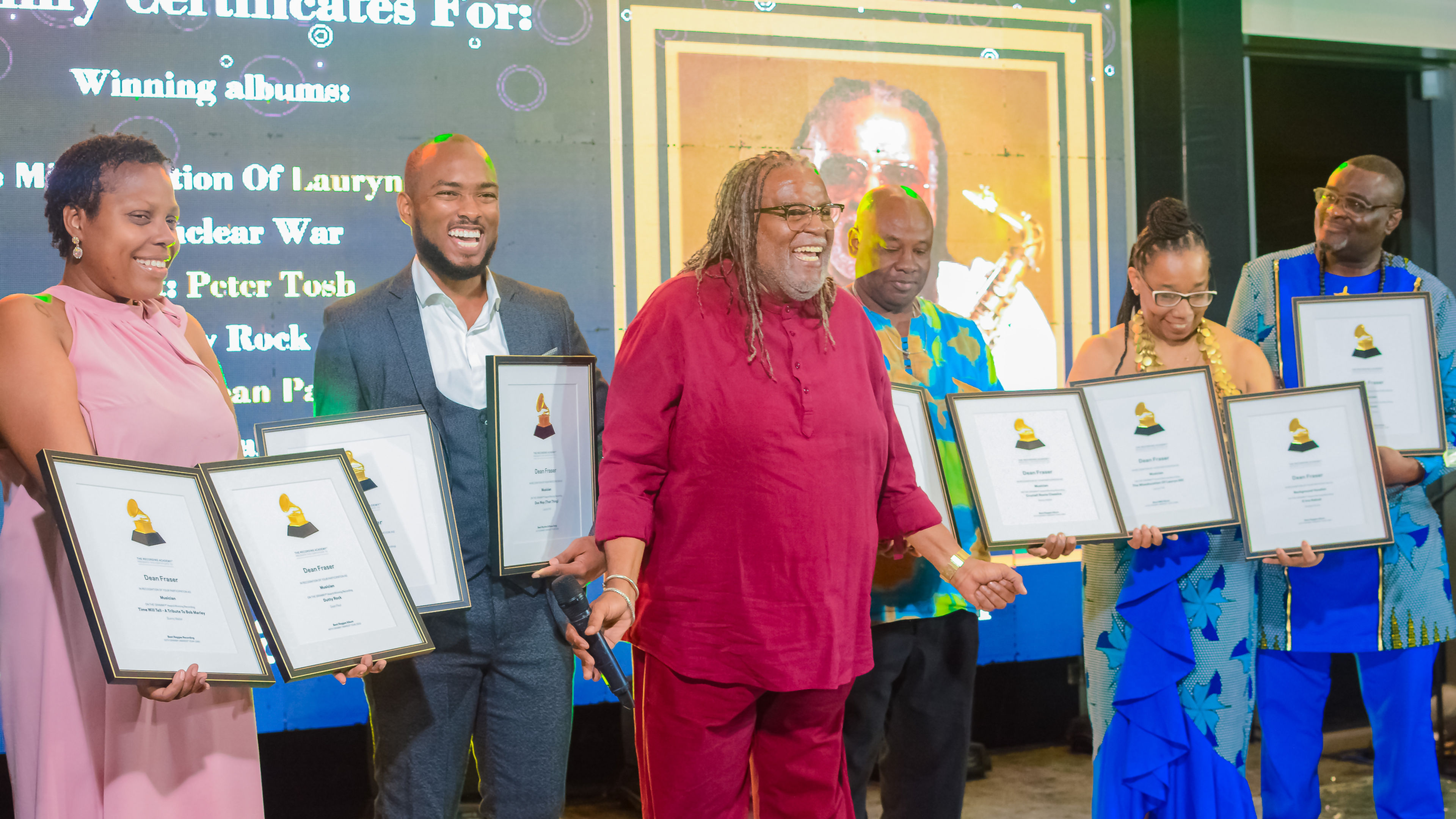 Back 2 Da Future Music (B2F) Grammy Certificate Ceremony Kingston, JA 2024
